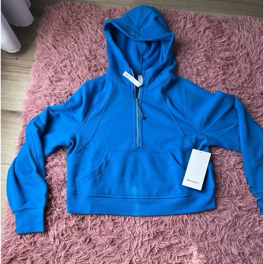 💙LULULEMON POOLSIDE SCUBA HALF-ZIP HOODIE💙
